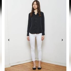 Hudson Rayon black dress shirt NWT